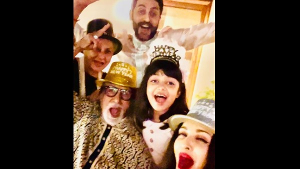 Aishwarya & Family Welcome New Year With Gusto