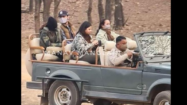 Unseen Photo From Ranbir-Alia's Ranthambore Trip