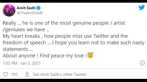 Amit Sadh Also Schooled The Troll