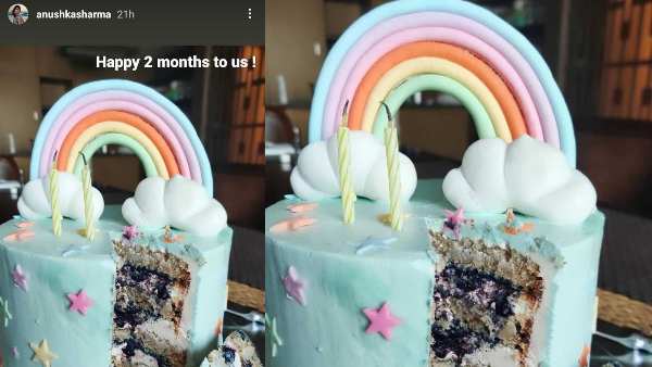 Vamika's Gender Neutral 2-Month Birthday Cake