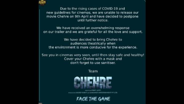 Chehre-Postponed Chehre-Postponed