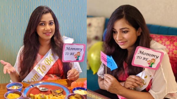 Mom-To-Be Shreya Ghoshal Poses For The Lens