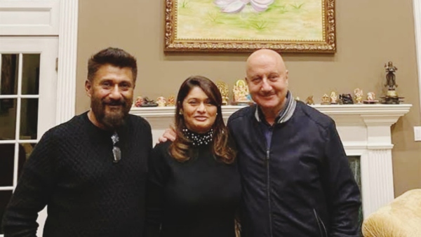 Anupam Kher, Pallavi Joshi, Vivek Ranjan Agnihotri Join Hands For Covid-19 Relief Fund Anupam Kher, Pallavi Joshi, Vivek Ranjan Agnihotri Join Hands For Covid-19 Relief Fund