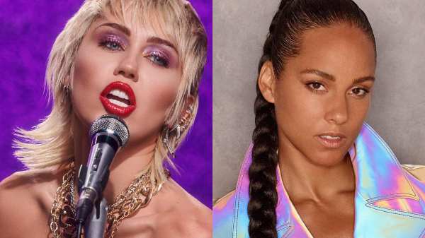 Miley Cyrus, Alicia Keys Miley Cyrus, Alicia Keys