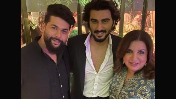 Arjun Kapoor & Farah Khan Strike A Pose