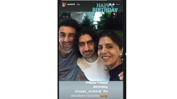 Neetu Kapoor, ranbir kapoor, ayan Mukerji, Neetu Kapoor, ranbir kapoor, ayan Mukerji,