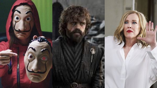 Money Heist, GOT, Schitts Creek Money Heist, GOT, Schitts Creek