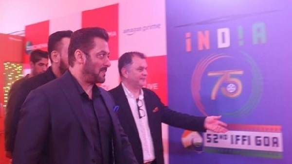 Salman Khan at IFFI 52 Salman Khan at IFFI 52