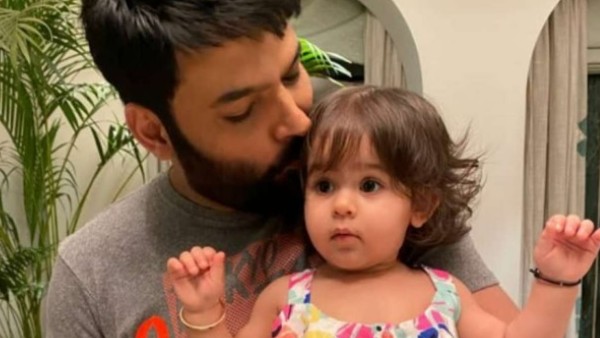 Kapil Sharma With Daughter Kapil Sharma With Daughter