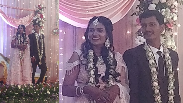 Kuruthi Aattam Director Sri Ganesh Ties The Knot With Suhasini; See Pics Kuruthi Aattam Director Sri Ganesh Ties The Knot With Suhasini; See Pics