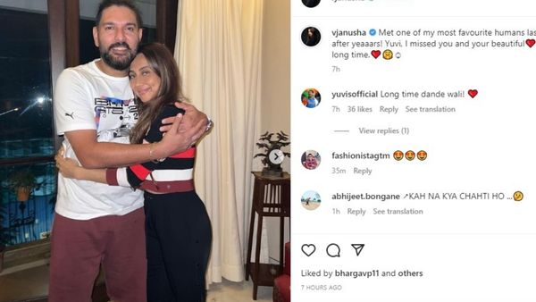yuvraj singh anusha dandekar 1 yuvraj singh anusha dandekar 1