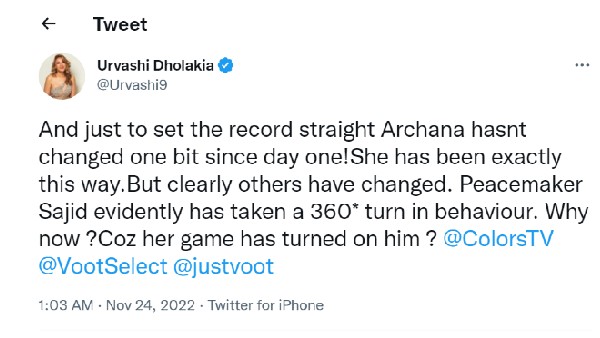 Archana Hasn’t Changed A Bit