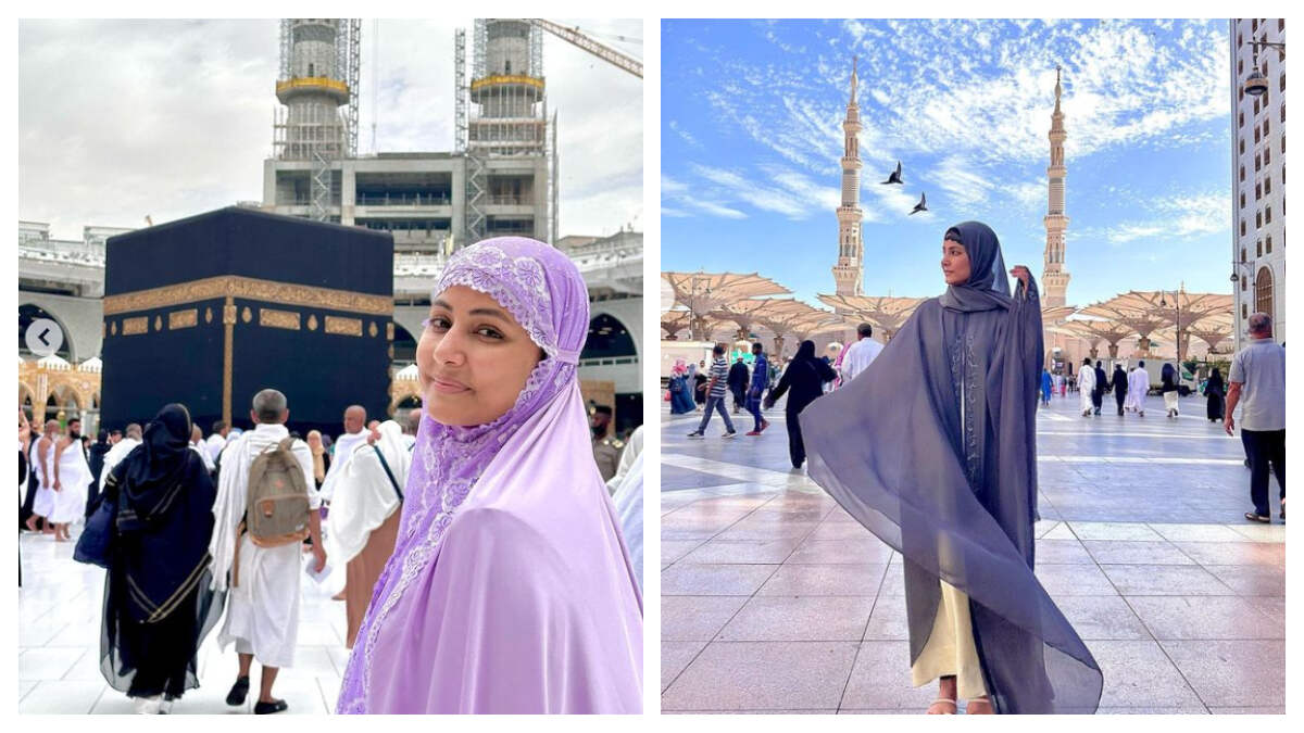 Ahead of ramadan, Hina Khan performs umrah at mecca-medina-shares ...
