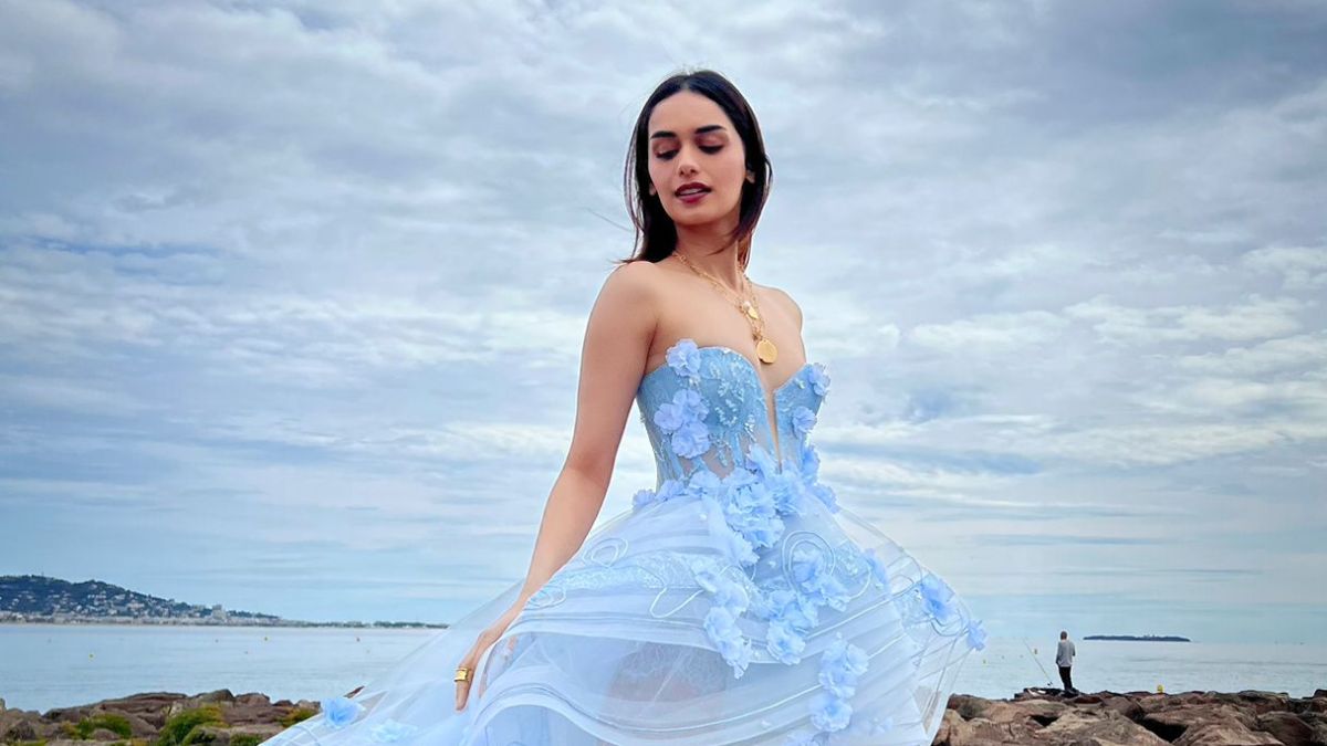 Cannes 2023 Manushi Chhillar Finale Red Carpet Look Cannes Film