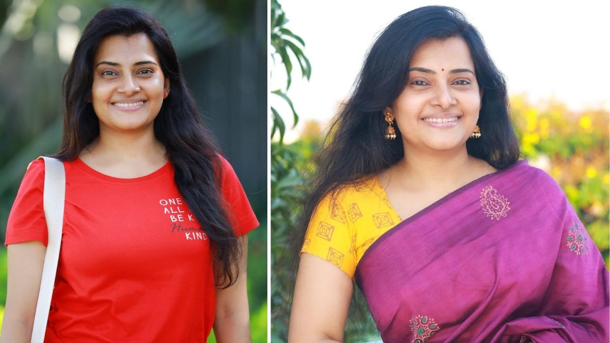 Srividya Serial Actress Wedding Photos