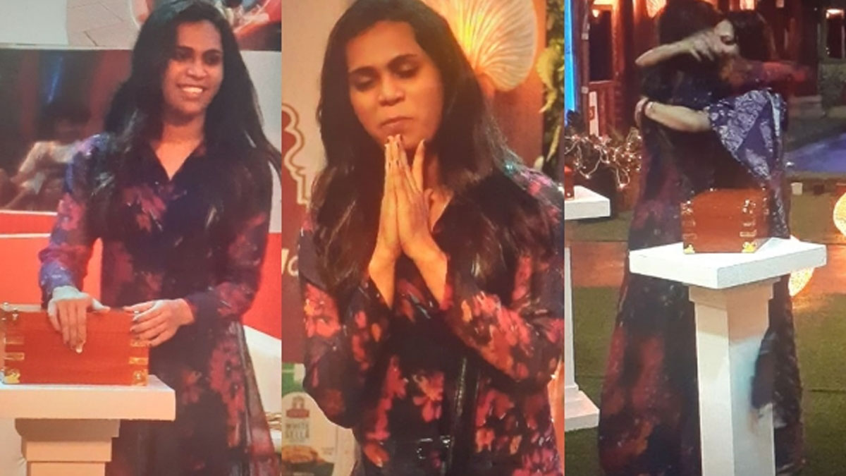 Bigg Boss Malayalam 5 Grand Finale Nadira Takes Rs 7.5 Lakh Money Bag
