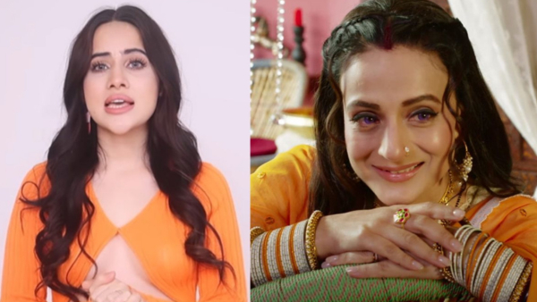 Urfi Javed Ameesha Patel Urfi Javed Ameesha Patel