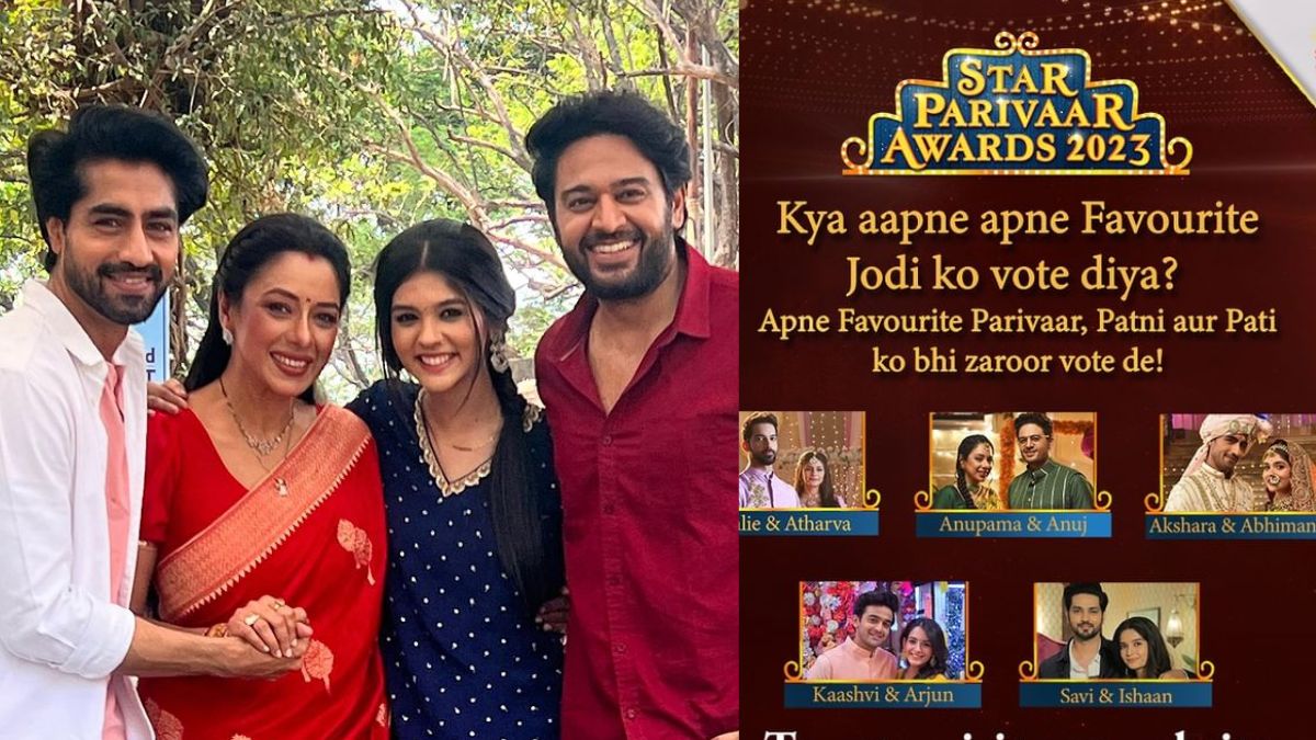 Star Parivaar Awards 2023 Winners List Pranali Rathod Harshad Chopda