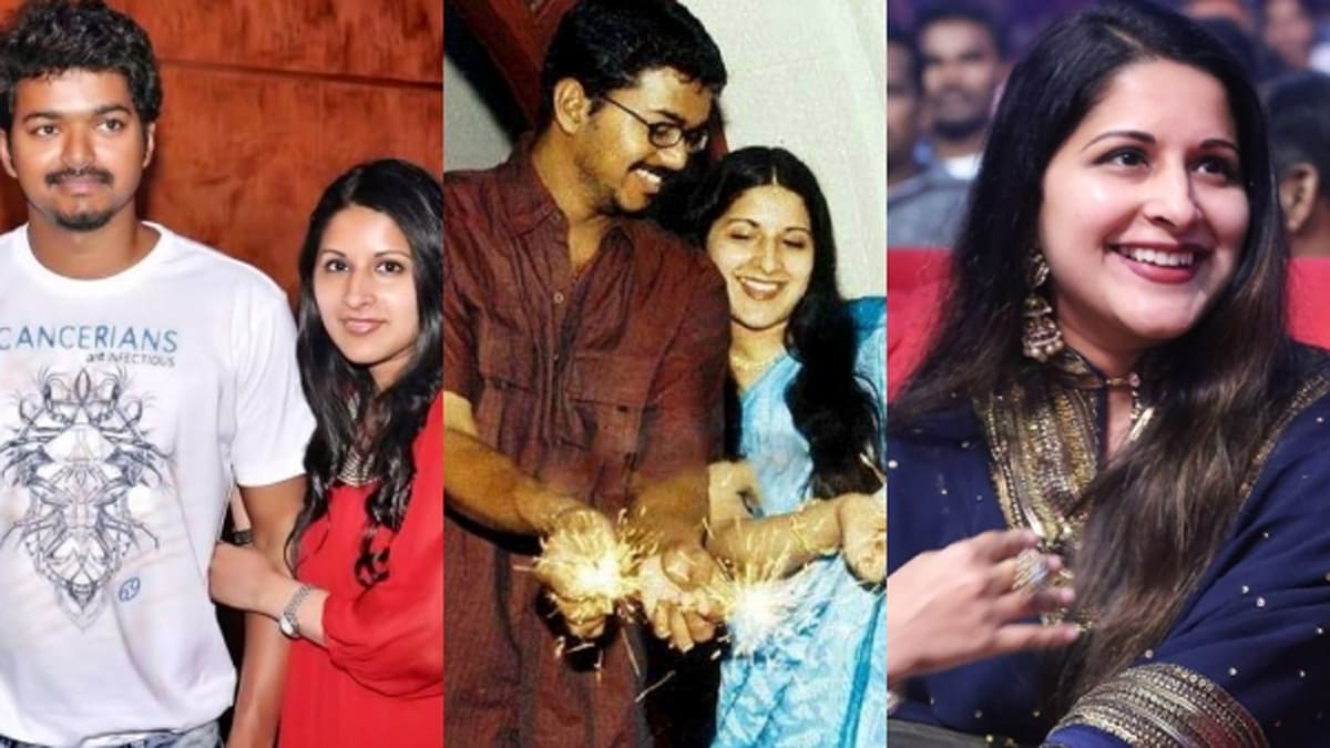 Sangeetha Vijay: விஜய் மனைவி சங்கீதாவா இது? - போட்டோவை பார்த்து ஷாக்கான ரசிகர்கள்!
