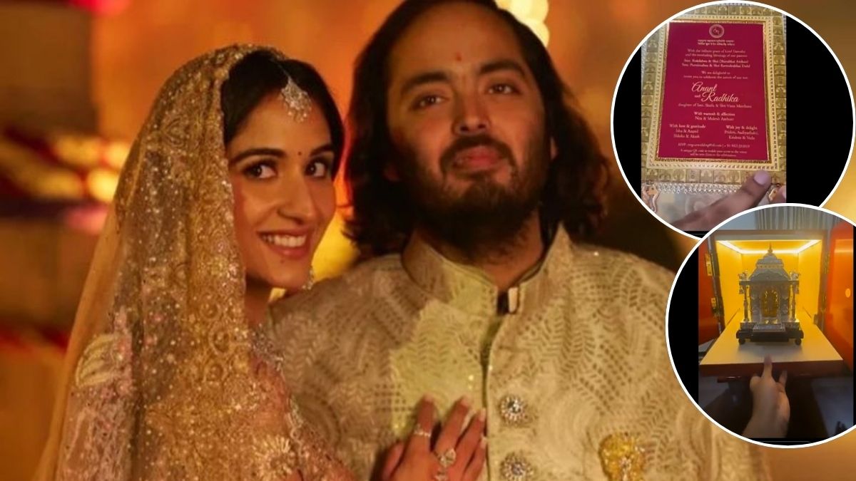 Anant Ambani & Radhika Merchant 'Insanely Expensive' Wedding Card Video Goes Viral; WATCH - Filmibeat