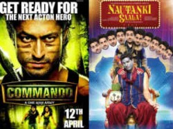 Commando Nautanki Saala 1 Weekend Collection Box Office