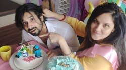 Kunal Verma Organises Baby Shower For Wife Puja Banerjee With A Cake That Said Push Puja Push
