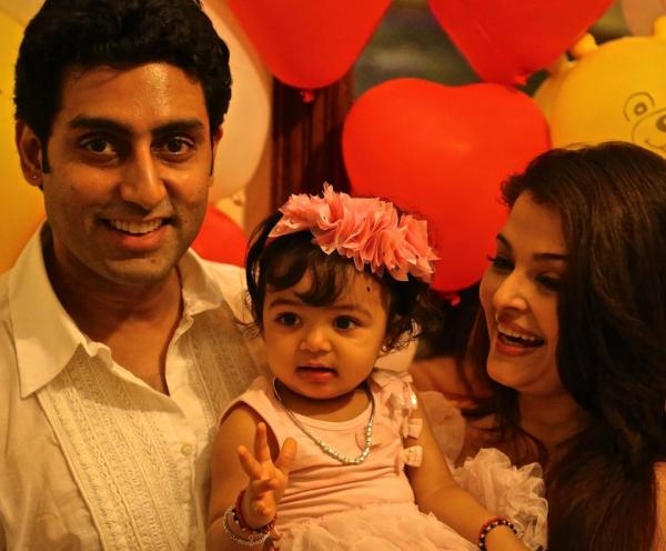 Aaradhya Bachchan’s first Birthday Photos - FilmiBeat