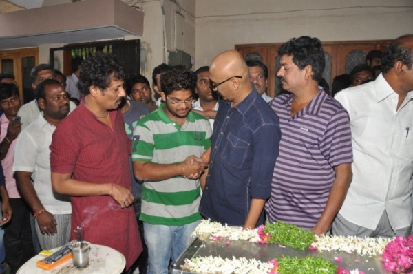 Celebs Pay Respects to Dharmavarapu Subramanyam Photos - FilmiBeat
