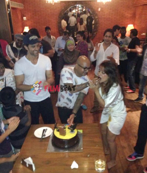 Aalim Hakim’s Surprise Birthday Bash by wife Shano Photos - FilmiBeat