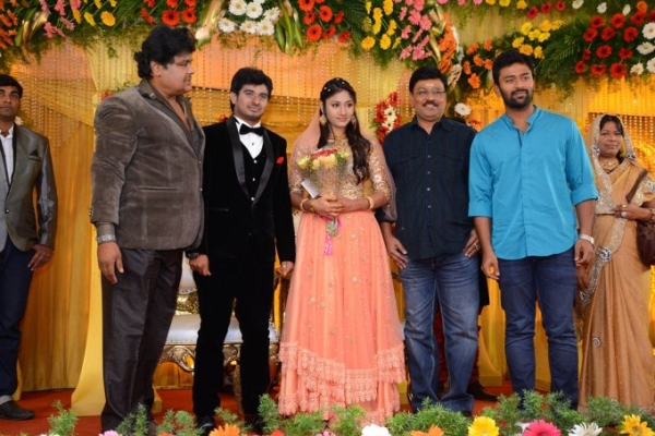 Actor Mansoor Ali Khan's Daughter Wedding Reception Photos - FilmiBeat