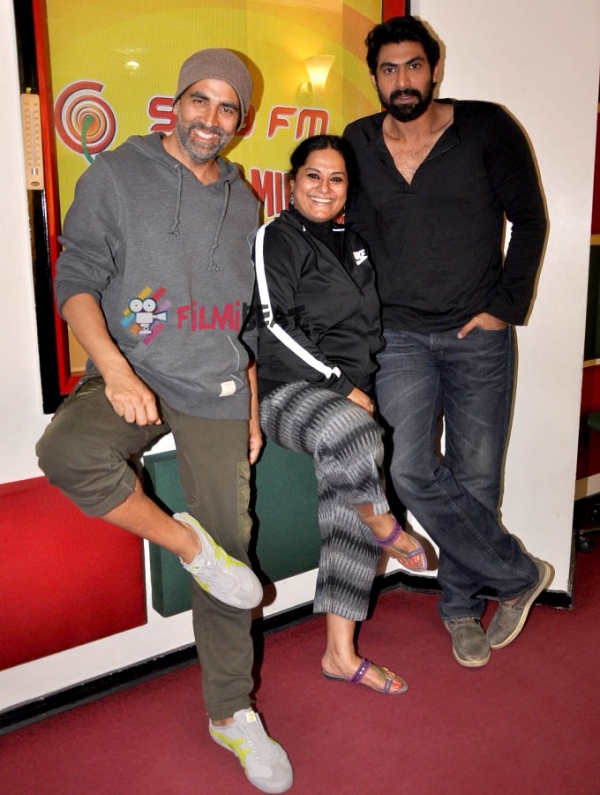 Akshay Kumar & Rana Daggubati Promote 'Baby' At Radio Mirchi Photos ...