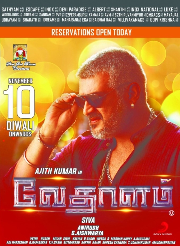 Vedalam Photos: HD Images, Pictures, Stills, First Look Posters of