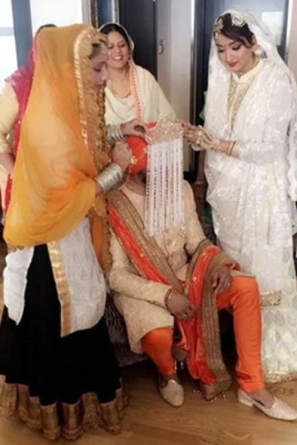 Daler Mehndi Son Gurdeep Ties Knot With NRI Model Jessica Photos