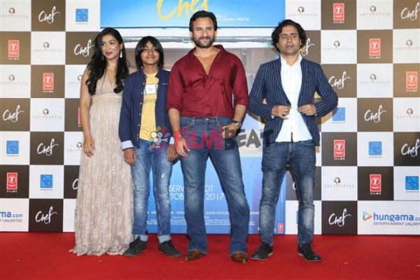 Saif Ali Khan's Chef Movie Trailer Launch Photos - FilmiBeat