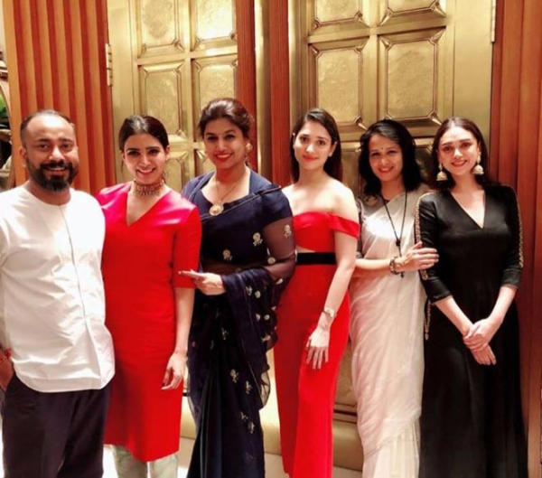 Stars At Pinky Reddy S Private Party Photos Filmibeat