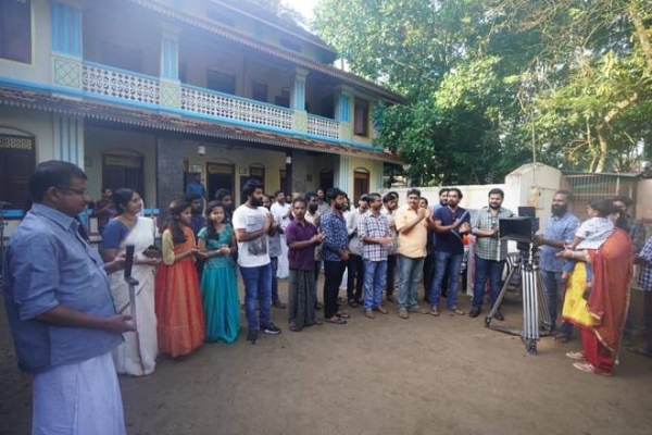 Argentina Fans Kaattoorkadavu Movie Pooja photos