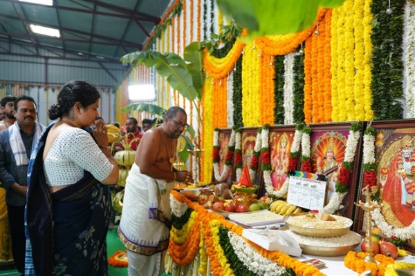 Rajamouli's RRR Movie Launch Photos