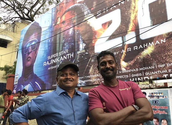Rajini 2.0 Movie Release Fans Celebration Begins Photos