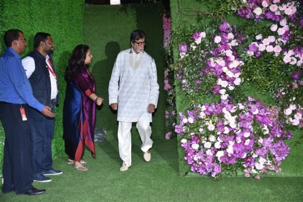 Akash Ambani and Shloka Mehta Wedding Pictures 10 Celebs At Grand Wedding Reception Of Ambani Son At Jio Gardens Photos