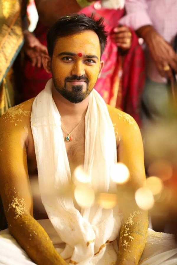 Choreographer Yashwanth Master Engagement Photos