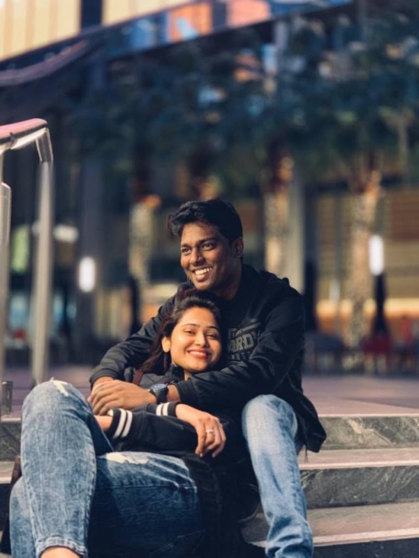 Atlee Romantic Side With His Lovely Wife Priya Photos