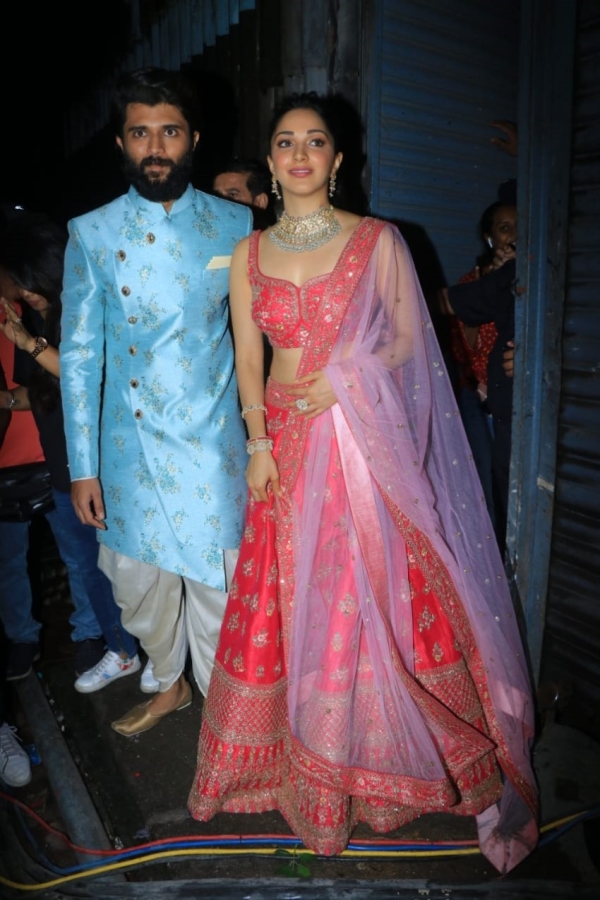 Image result for Kiara Advani joined with Vijay Devarakonda at Mumbai party!!