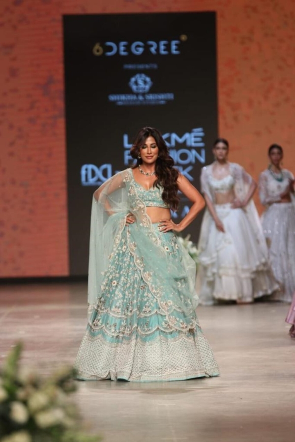 Chitrangada Singh walk the ramp at Lakme Fashion Week 2021