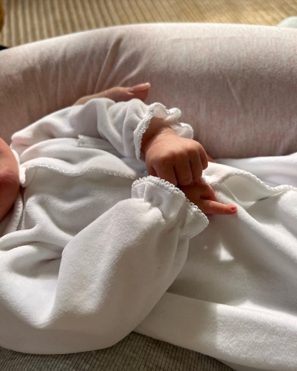 Jason Statham's Newborn Daughter Makes Rare Instagram Debut With Mommy