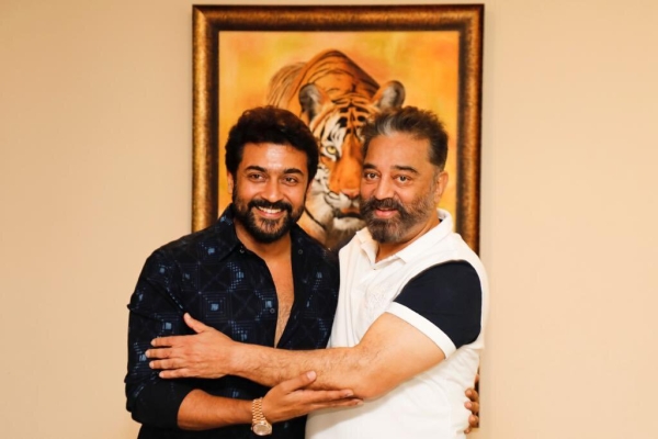 Kamal Haasan Gifts Rolex Watch To Suriya After Monster Success Of Vikram Movie Photos