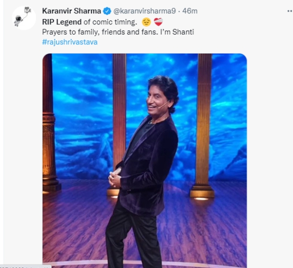 Twitterati Pour Condolence Messages For Sad Demise Raju Srivastav Photos