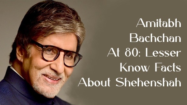 Amitabh Bachchan At 80: Lesser Know Facts About Shehenshah Photos