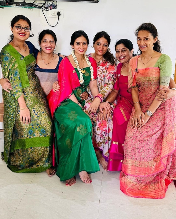 Harshika Poonacha And Bhuvan Ponappa Marriage Celebration Begins