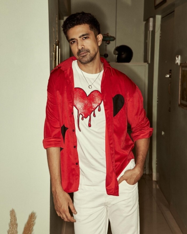 From Caramel Wrap Shirts to Lime Green Jackets Saqib Saleem’s Stylish