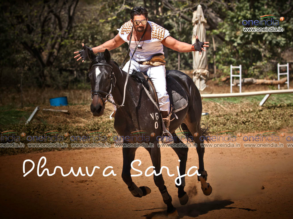Kannada Actor Dhruva Sarja Wallpaper